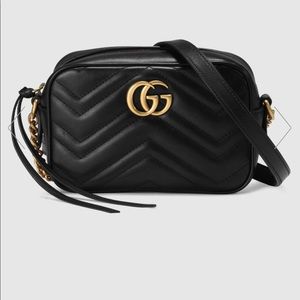 GG Marmont small matelassé shoulder bag